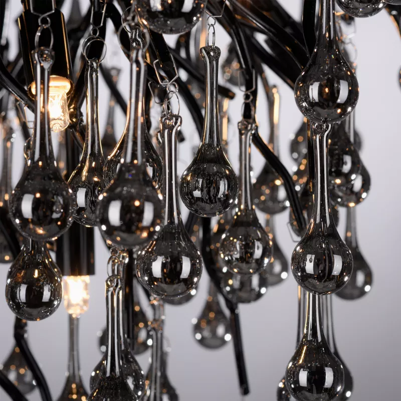 Lampa sufitowa ICICLE 8091-18 oprawa w kolorze czarnego chromu - Paul Neuhause - obrazek 8