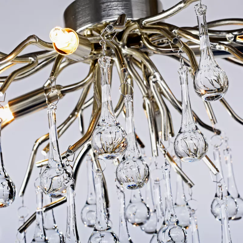 Lampa sufitowa ICICLE 8090-55 oprawa w kolorze srebrnym - Paul Neuhause - obrazek 6