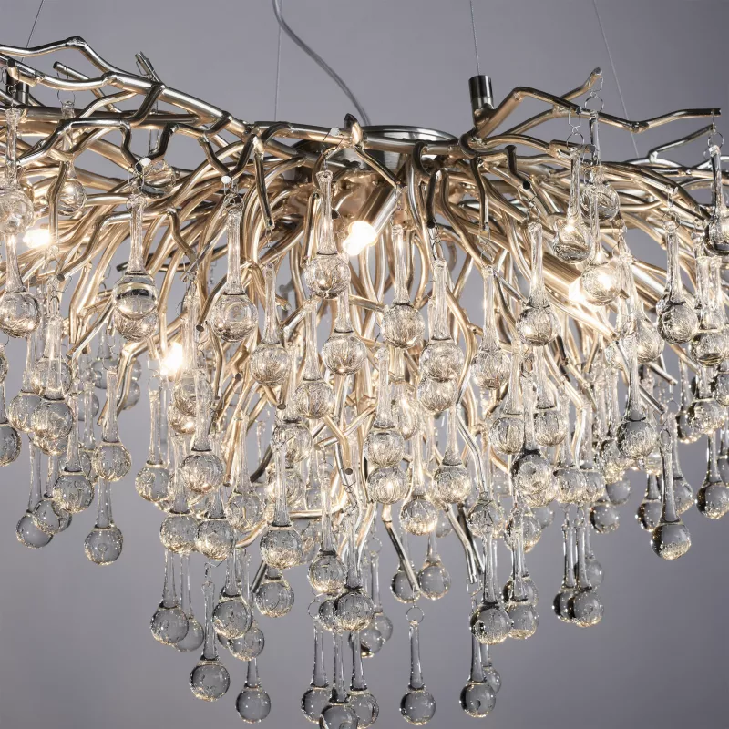 Lampa wisząca ICICLE 2192-55 oprawa w kolorze srebrnym - Paul Neuhause - obrazek 7