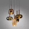 Lampa wisząca IRIDES 2682-70 oprawa w kolorze czarnym z kolorowymi kloszami - Paul Neuhause - obrazek 3