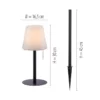 Lampa zewnętrzna KENO 19753-18 oprawa w kolorze czarnym – Zuma Line - obrazek 7