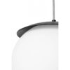Lampa wisząca pojedyncza Kuul E KLE122P0 oprawa wisząca nowoczesna czarno-biała - UMMO - obrazek 2