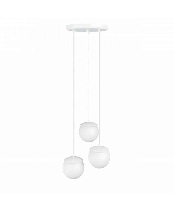 Lampa wisząca Kuul F3 KLF311P3 oprawa w kolorze białym - UMMO