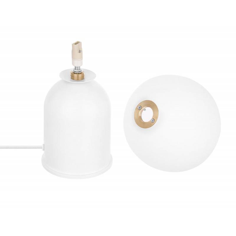 Lampa biurkowa LUOTI ST LUS111P1 biała lampka stołowa w minimalistycznym stylu - UMMO - obrazek 5