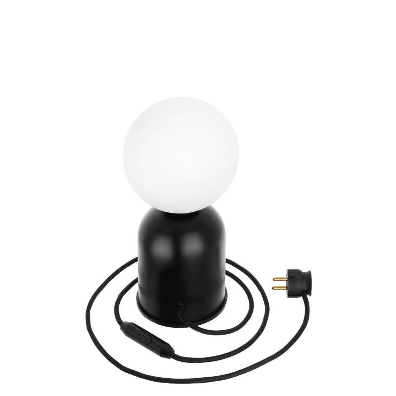 Lampa biurkowa LUOTI ST LUS122P1 czarna lampka stołowa w minimalistycznym stylu - UMMO - obrazek 7