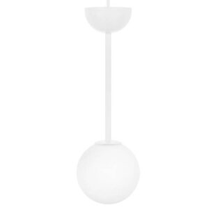 Lampa sufitowa pojedyncza GLADIO GLA111P0 oprawa wisząca nowoczesna biała - UMMO