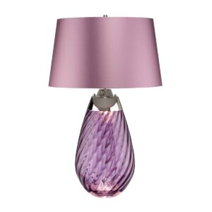Lampa stołowa LENA LENA-TL-L-PLUM oprawa w kolorze śliwkowym - Elstead Lighting