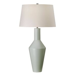 Lampa stołowa Leyton minimalistyczna oprawa w kolorze zielonym - Elstead Lighting