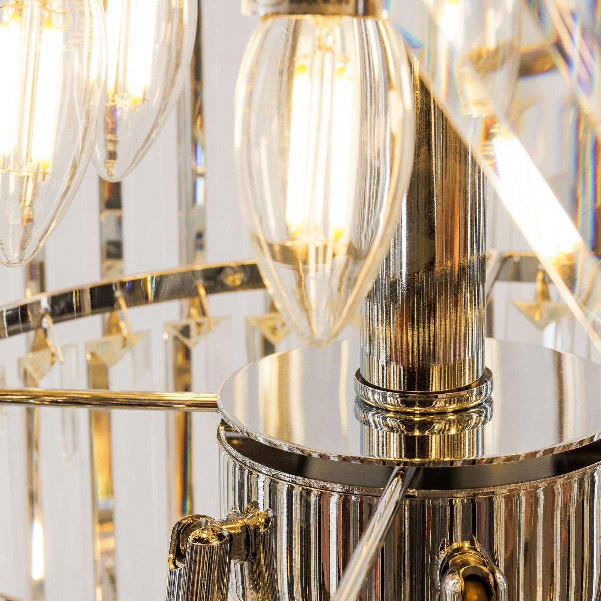 Lampa wisząca LUXE 19002/40-CHR oprawa w kolorze chromu - Zuma Line - obrazek 5