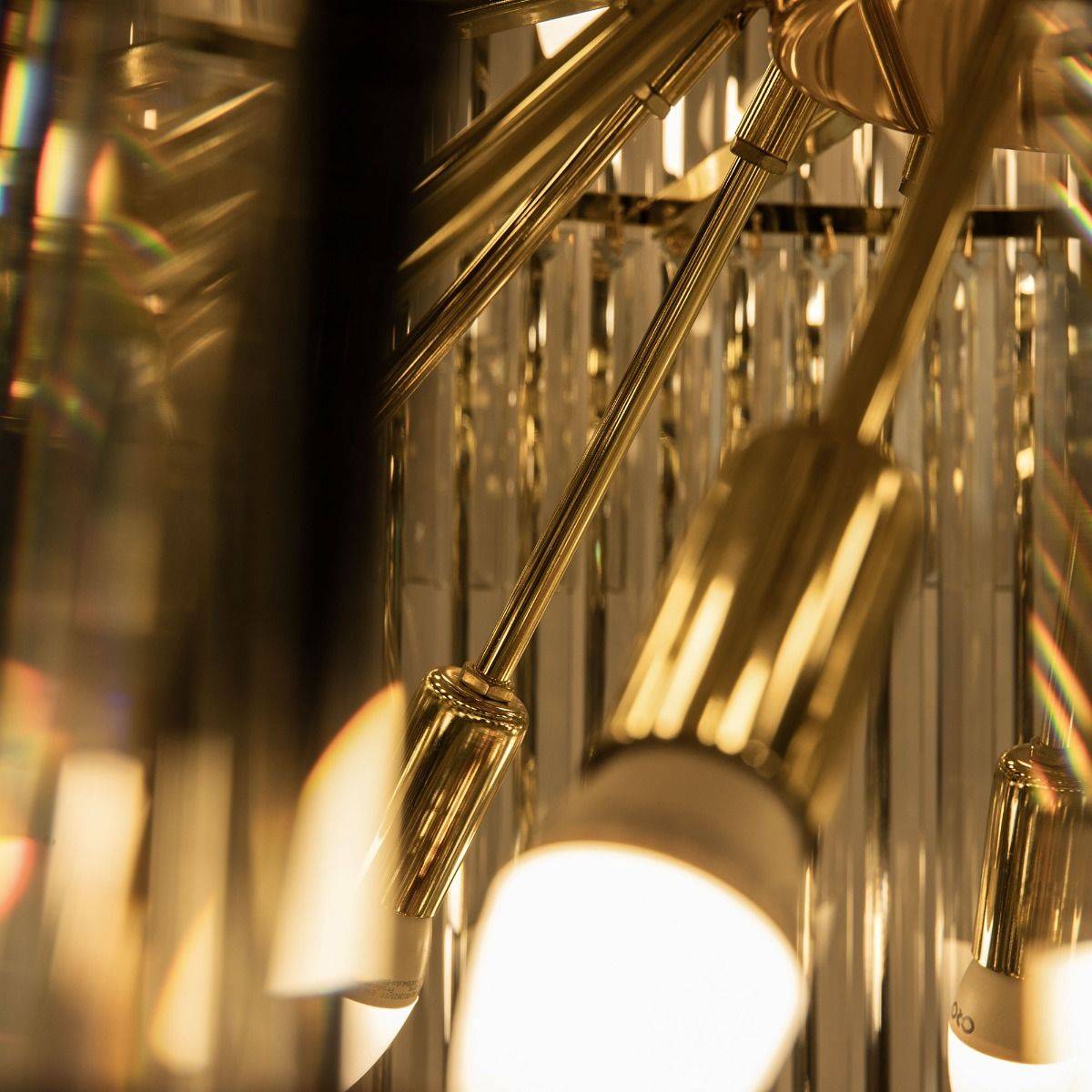 Lampa wisząca LUXE 18006-69 oprawa w kolorze złotym - Zuma Line - obrazek 9