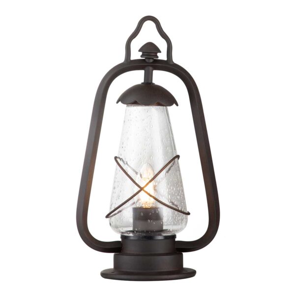 Zewnętrzna lampa stojąca MINERS MINERS-PED oprawa w kolorze starego brązu - Elstead Lighting