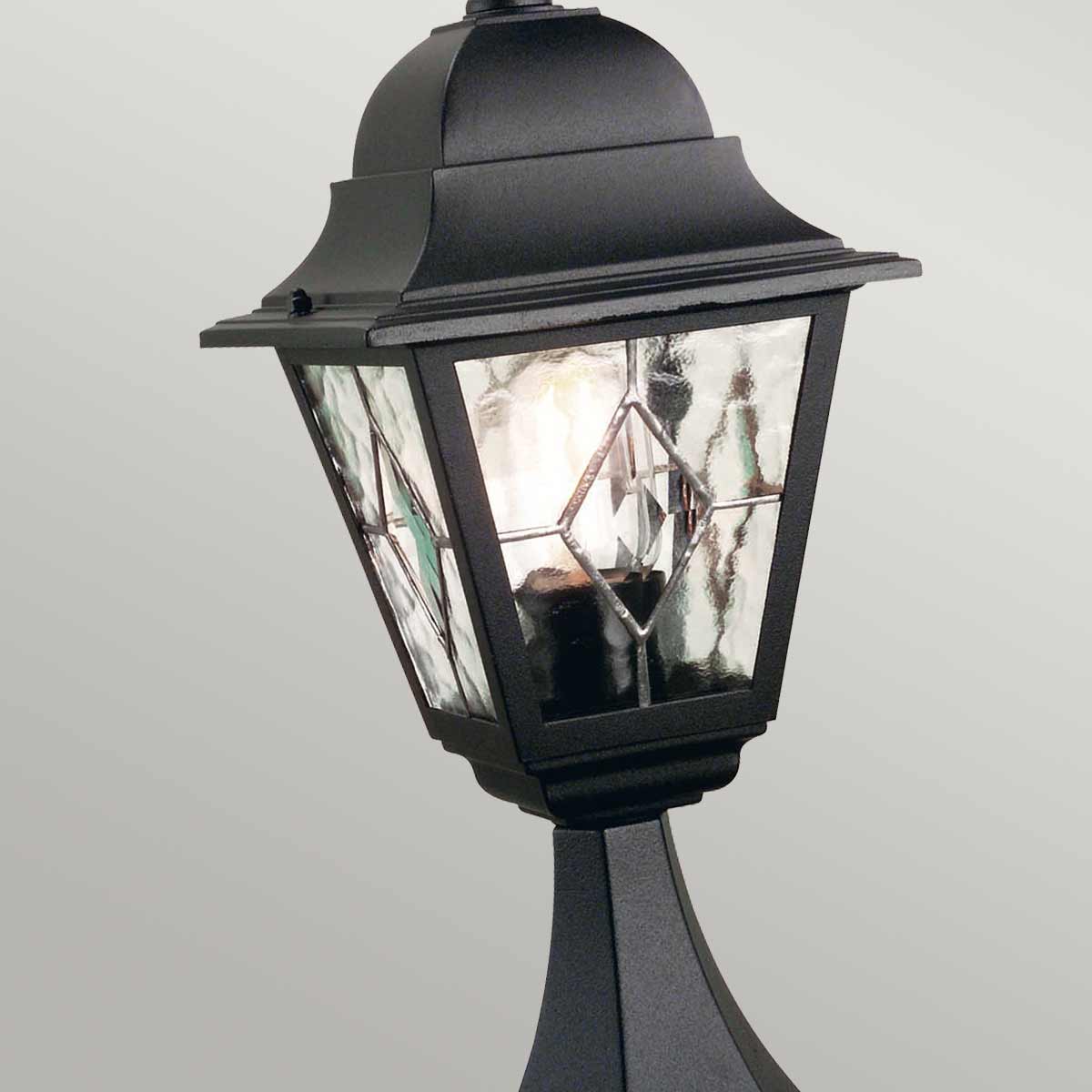 Zewnętrzna lampa stojąca NORFOLK NR3-BLK oprawa w kolorze czarnym - Elstead Lighting - obrazek 4