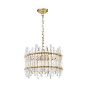 Lampa wisząca ALEXANDRIA P0556-06D-V7V7 dekoracyjna oprawa w kolorze złotym Zuma Line