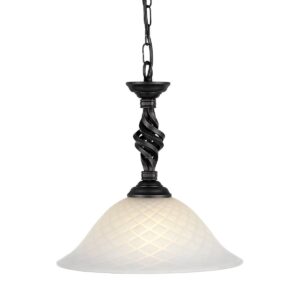 Lampa wisząca PEMBROKE PB-P-BLACK oprawa w kolorze czarnym - Elstead Lighting