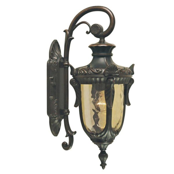 Kinkiet zewnętrzny Philadelphia PH2-S-OB klasyczna oprawa w kolorze antycznego brązu - Elstead Lighting