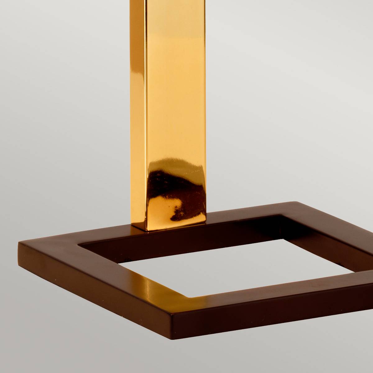 Lampa stołowa PLEIN PLEIN-TL oprawa w kolorze brązowo-złotym z beżowym abażurem - Elstead Lighting - obrazek 5