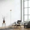 Lampa podłogowa Q-ROTATE 324-95 oprawa w kolorze aluminium + pilot - Paul Neuhause - obrazek 4