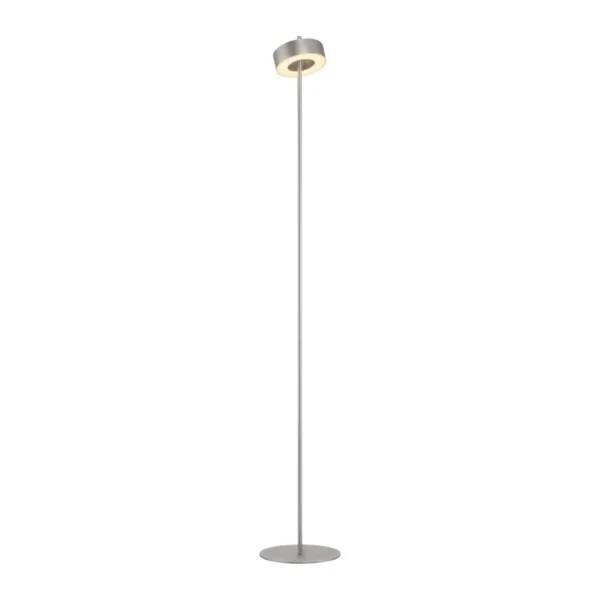 Lampa podłogowa Q-ROTATE 324-95 oprawa w kolorze aluminium + pilot - Paul Neuhause