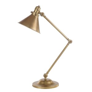 Lampa biurkowa PROVENCE PV-TL-AB oprawa w kolorze postarzanego mosiądzu - Elstead Lighting