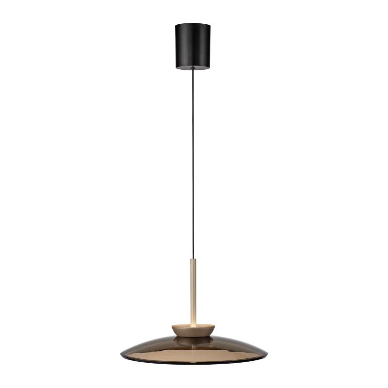 Lampa wisząca PURE E-MOON 2195-97 oprawa w kolorze brązowym + pilot - Paul Neuhause - obrazek 2