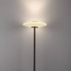Lampa podłogowa PURE VITRUM 481-34 oprawa w kolorze brązowym z mlecznym kloszem - Paul Neuhause - obrazek 3