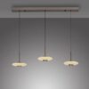 Lampa wisząca PURE VITRUM 2083-34 oprawa w kolorze brązowym z mlecznymi kloszami - Paul Neuhause - obrazek 8