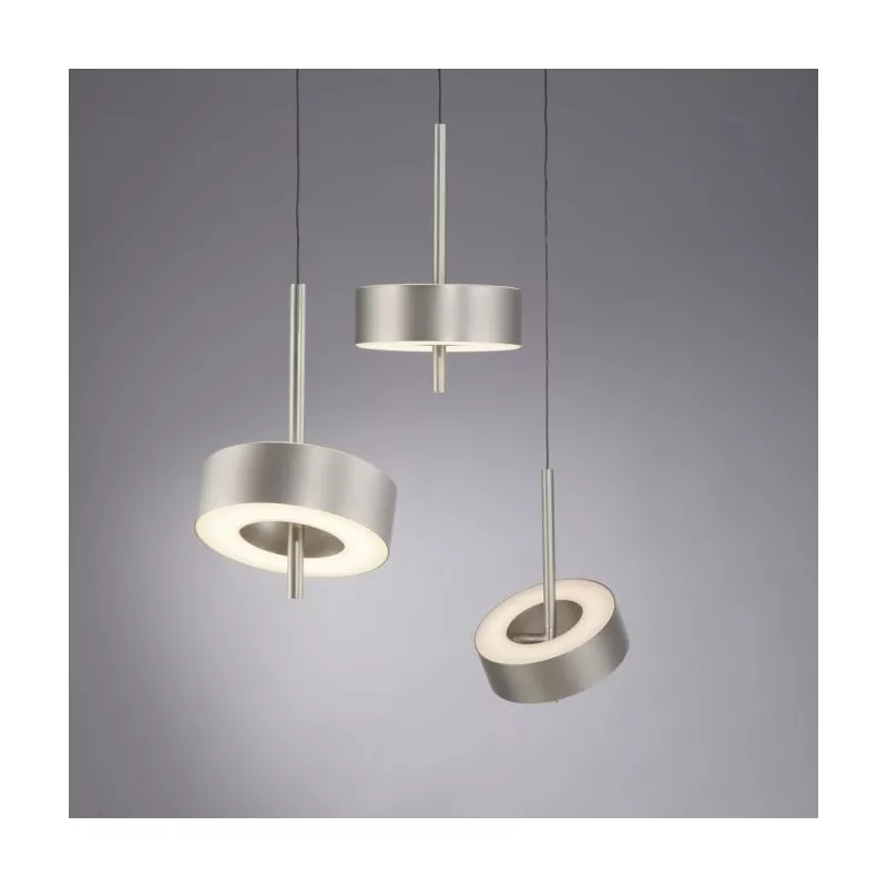 Lampa wisząca Q-ROTATE 2248-95 oprawa w kolorze aluminium + pilot - Paul Neuhause - obrazek 3