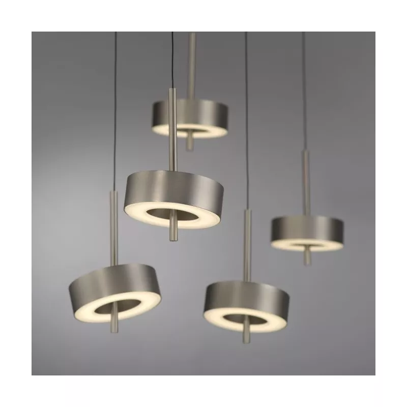 Lampa wisząca Q-ROTATE 2249-95 oprawa w kolorze aluminium + pilot - Paul Neuhause - obrazek 3