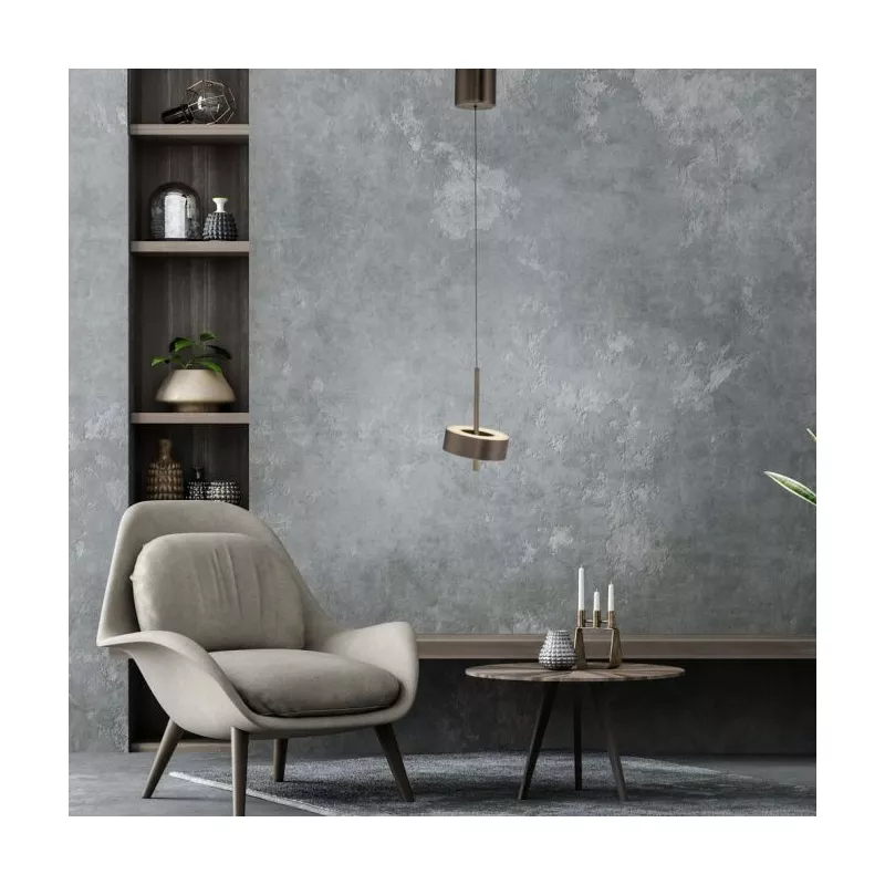 Lampa wisząca Q-ROTATE 2247-34 oprawa w kolorze brązowym + pilot - Paul Neuhause - obrazek 4