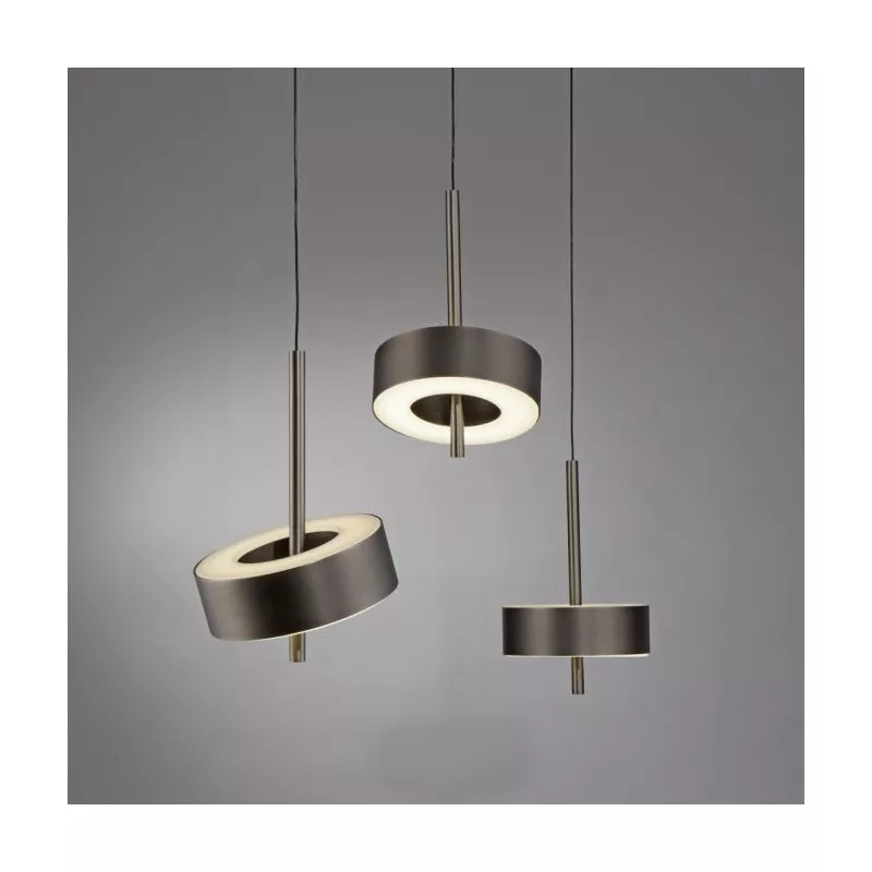 Lampa wisząca Q-ROTATE 2248-34 oprawa w kolorze brązowym + pilot - Paul Neuhause - obrazek 3