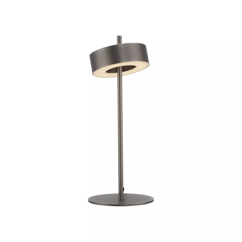 Lampa stołowa Q-ROTATE 4324-34 oprawa w kolorze brązowym + pilot - Paul Neuhause - obrazek 2