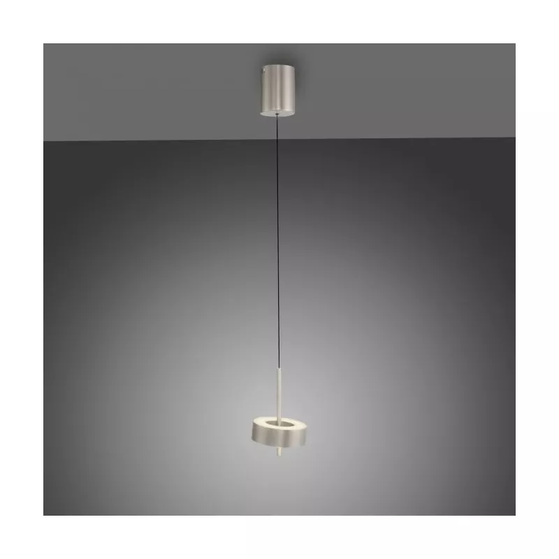 Lampa wisząca Q-ROTATE 2247-95 oprawa w kolorze aluminium + pilot - Paul Neuhause - obrazek 2