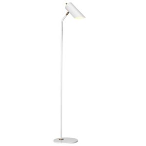 Lampa podłogowa QUINTO QUINTO-FL-WAB oprawa w kolorze bieli i postarzanego mosiądzu - Elstead Lighting