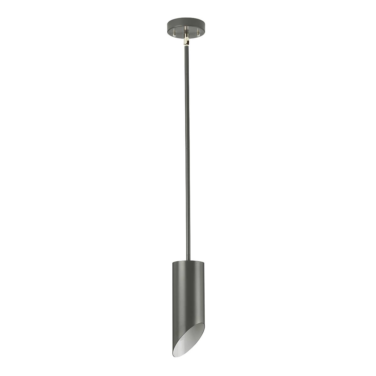 Lampa wisząca Quinto 1P GPN nowoczesna oprawa w kolorze szarym - Elstead Lighting