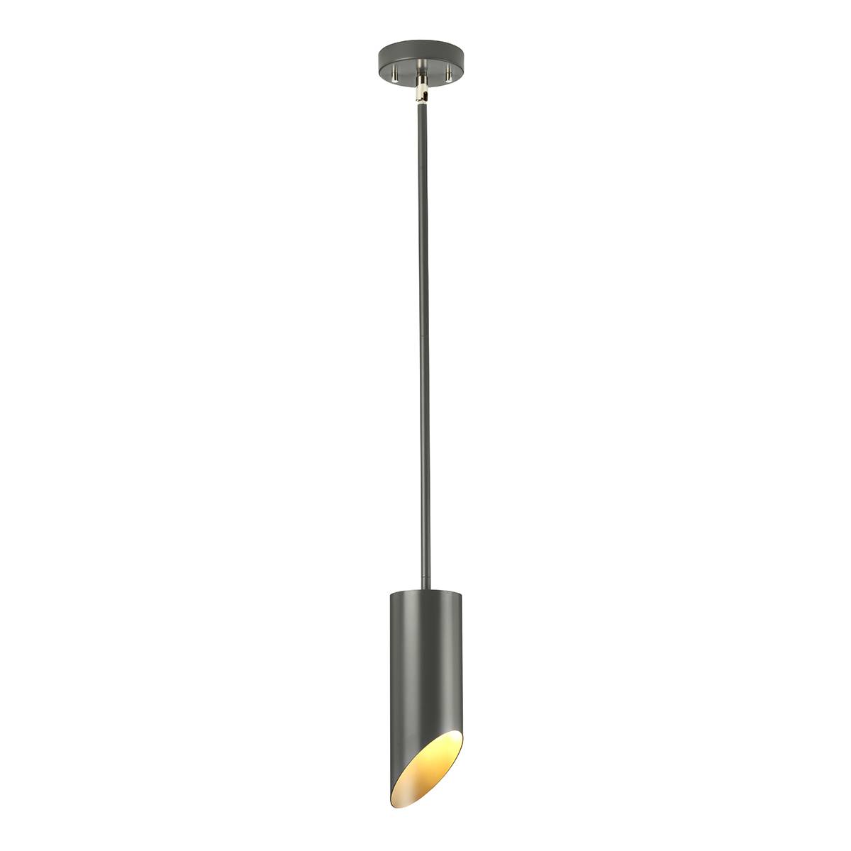 Lampa wisząca Quinto 1P GPN nowoczesna oprawa w kolorze szarym - Elstead Lighting - obrazek 2