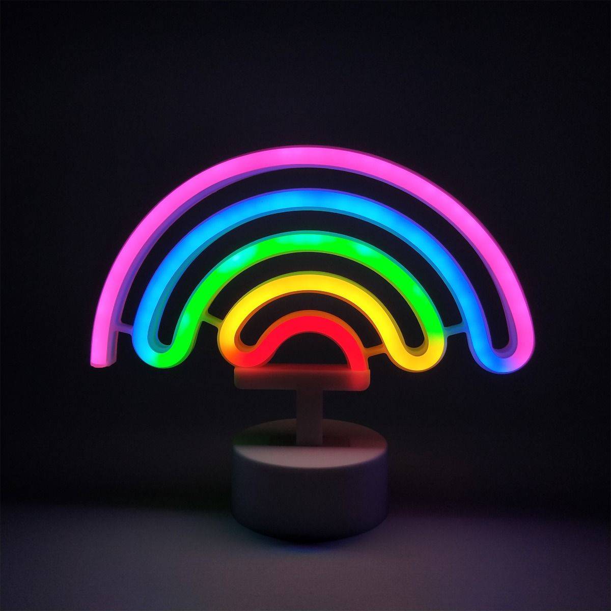 Lampa dekoracyjna neon RAINBOW FM-NB04 wielokolorowa oprawa - Zuma Line - obrazek 2