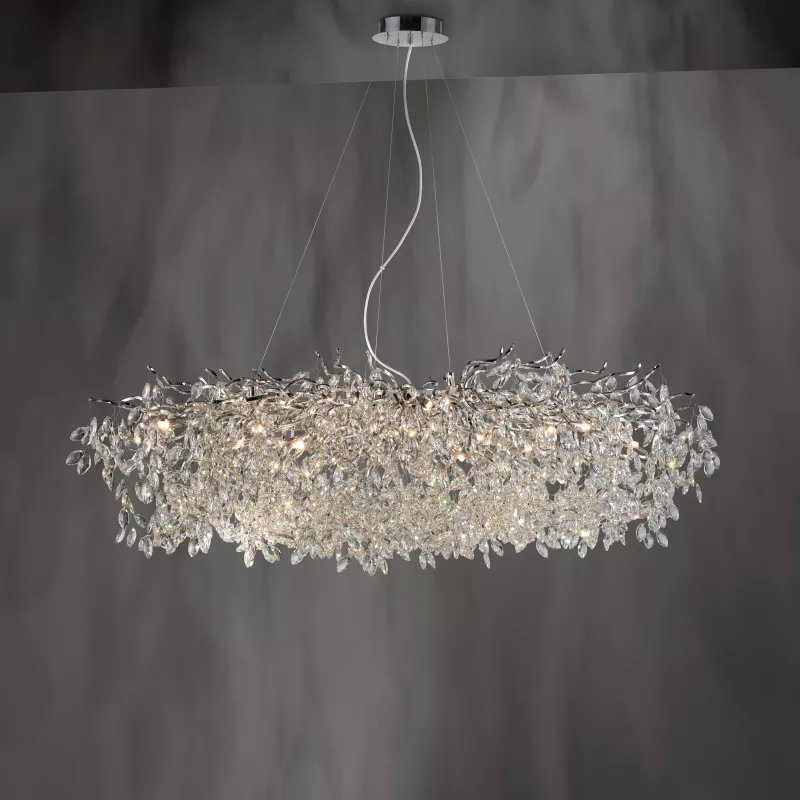 Lampa wisząca RICICLE 2037-17 chromowana oprawa - Paul Neuhause - obrazek 7