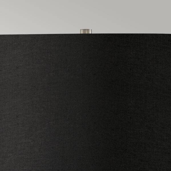 Lampa stołowa RIPPLE RIPPLE-TL-BLK oprawa w kolorze czarnym z elementami polerowanego niklu - Elstead Lighting - obrazek 3