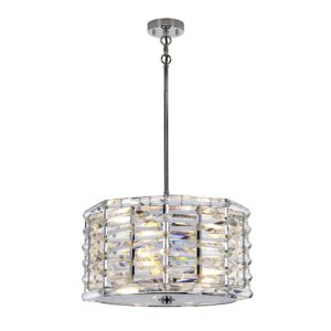Lampa wisząca SHOAL SHOAL-4P oprawa w kolorze polerowanego niklu - Elstead Lighting
