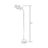 Lampa podłogowa SM-605-BL oprawa w kolorze czarnym - Zuma Line - obrazek 2