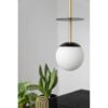 Lampa sufitowa wisząca PLAAT A PLA132P0 nowoczesna czarno-złota lampa - UMMO - obrazek 7