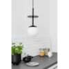 Lampa sufitowa wisząca PLAAT A PLA122P0 nowoczesna czarna lampa - UMMO - obrazek 2