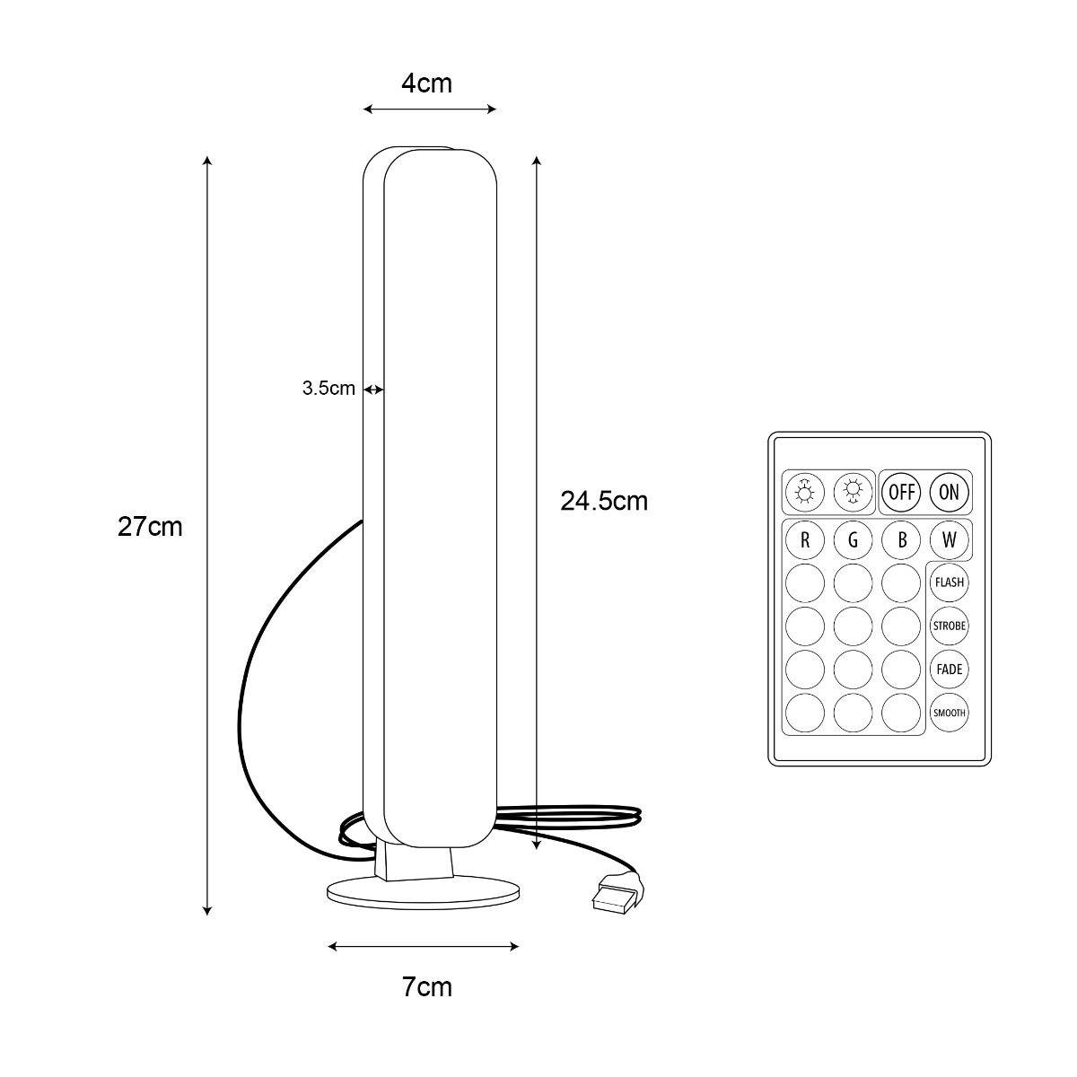 Lampa stołowa TORP 87308 oprawa w kolorze czarnym - Zuma Line - obrazek 5