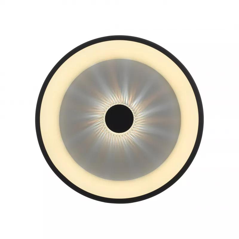 Plafon VERTIGO 14386-18 oprawa w kolorze czarnym + pilot - Paul Neuhause - obrazek 2