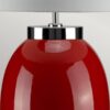 Lampa stołowa VICTOR VICTOR-LRG-TL-RD oprawa w kolorze czerwonym a perłowym abażurem - Elstead Lighting - obrazek 3