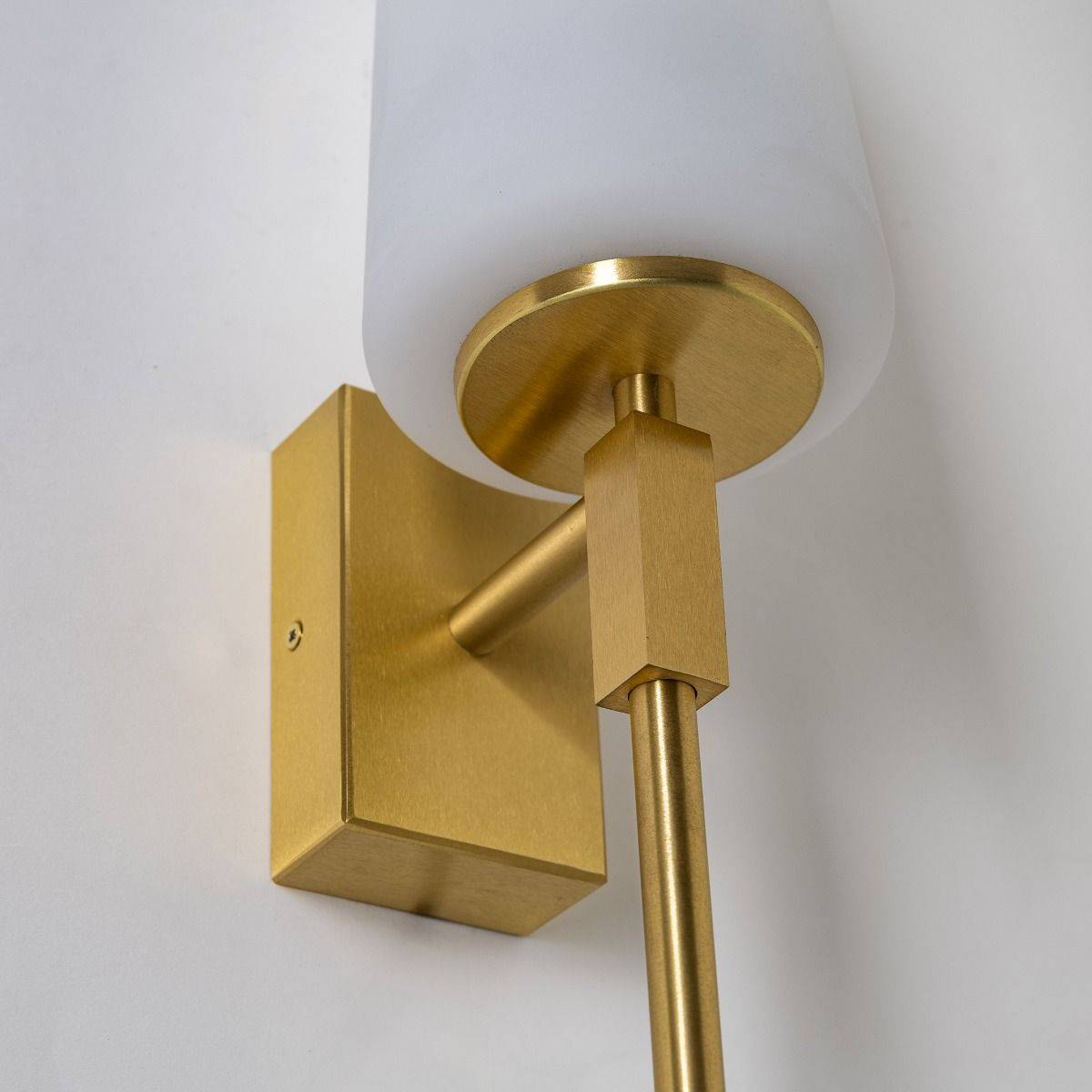 Kinkiet VINCENZA 1245 oprawa w kolorze szczotkowanego mosiązu - Zuma Line - obrazek 6