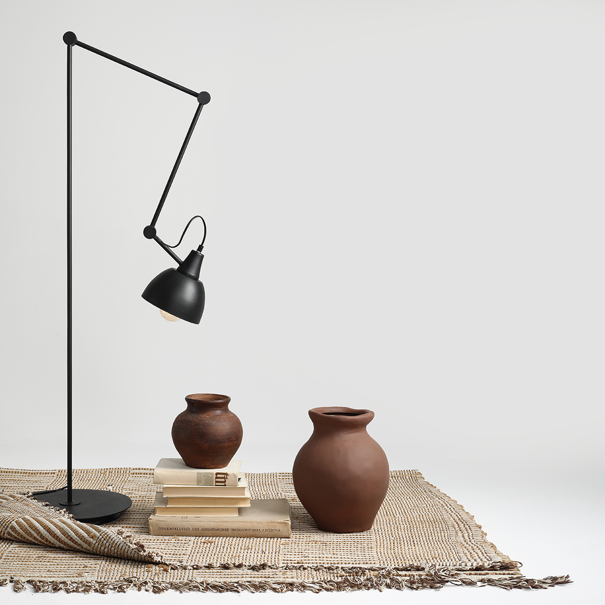 AIDA FLOOR BLACK 842A Designerska lampa stojąca - ALDEX - obrazek 4