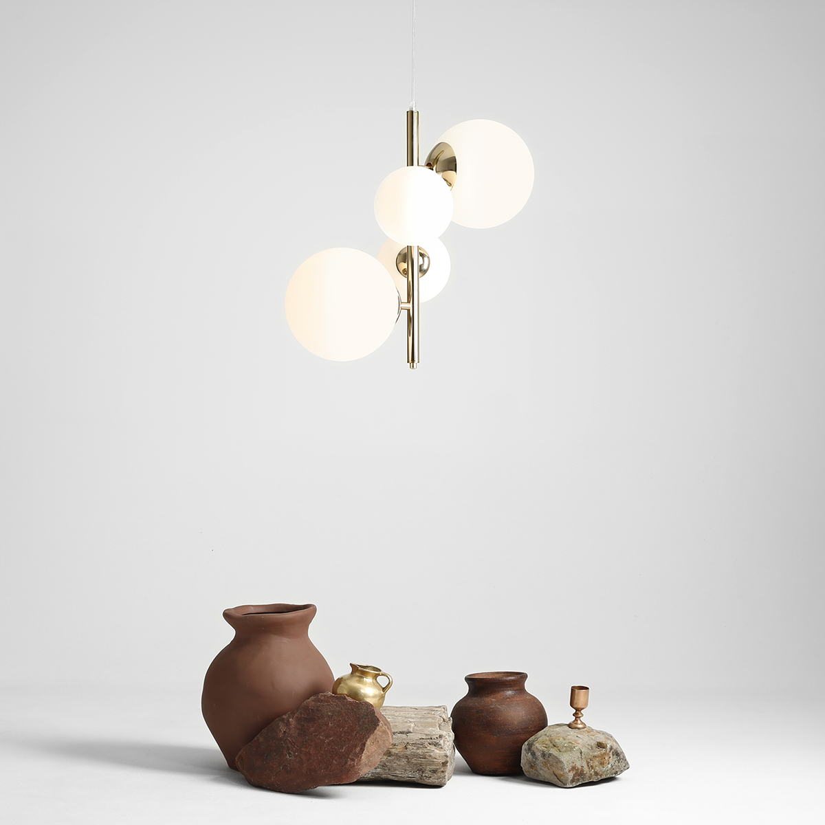 BLOOM 4 GOLD 1091L30 Modna lampa wisząca- ALDEX - obrazek 4