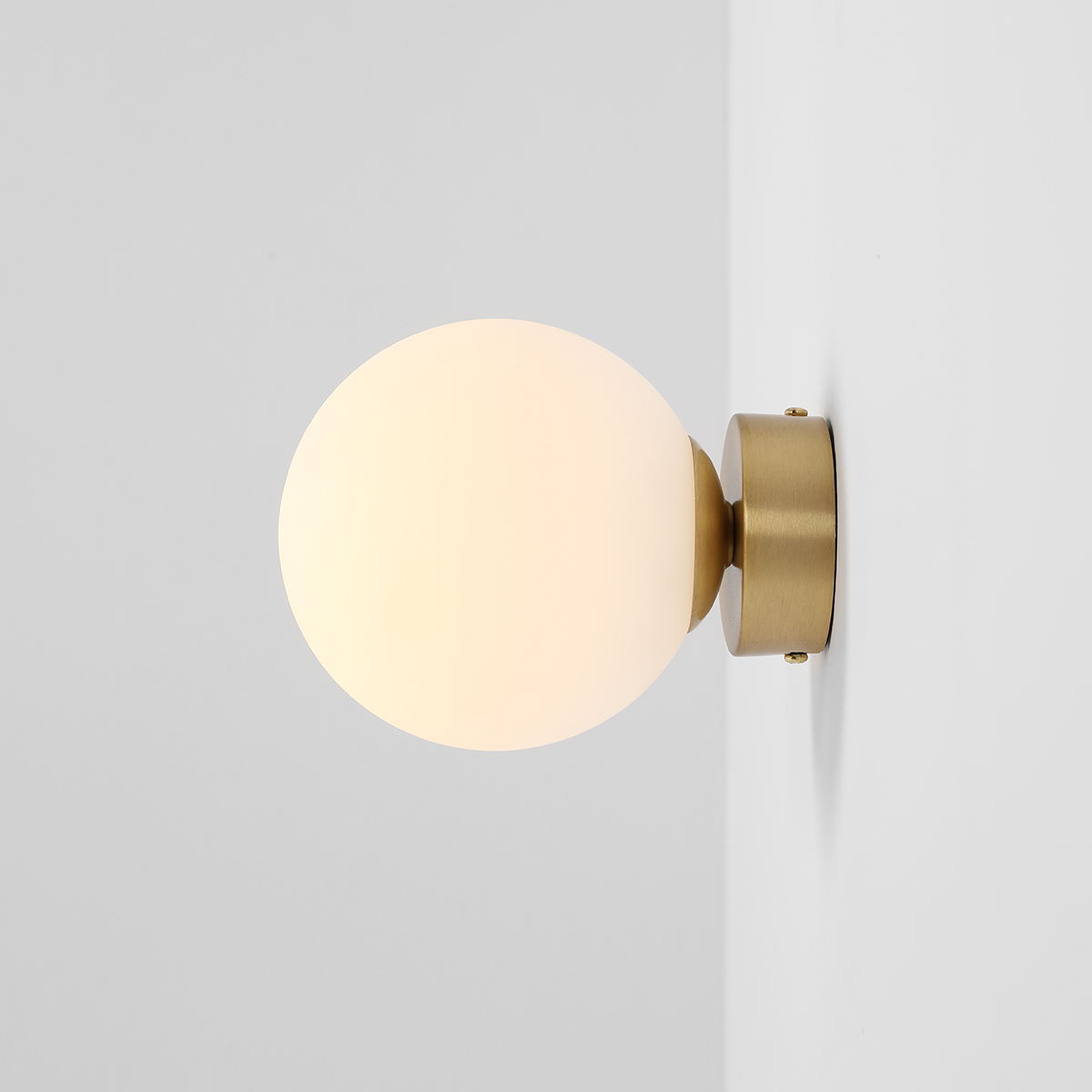 BALL WALL BRASS S 1076C40_S Elegancki kinkiet - ALDEX - obrazek 3