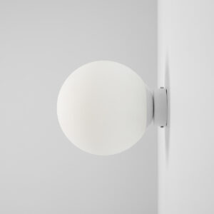 BALL WALL WHITE M 1076C_M Minimalistyczny kinkiet - ALDEX